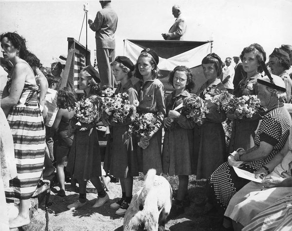 Fishermen's Memorial Service, August 17, 1947.