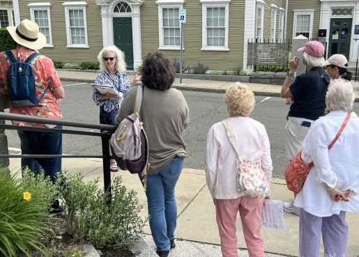 Walking Tour, Bones of Homes, Pleasant Street Image Credit Beth Brau